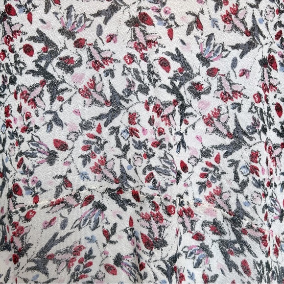 Lucky Brand Cream and Pink Floral Tunic Top - Picture 4 of 8